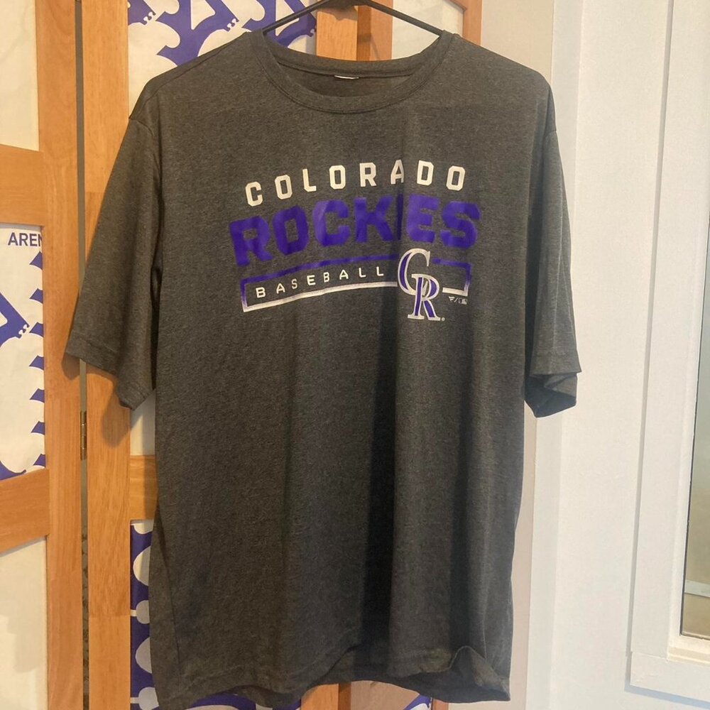 Colorado Rockies baseball tee